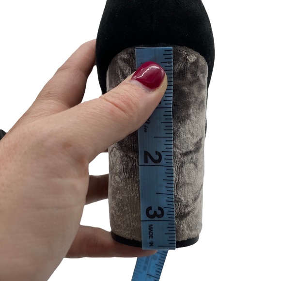 Free People Suede & Velour Colorblock Block Heel Ankle Boot Size 7.5 - Picture 9 of 15